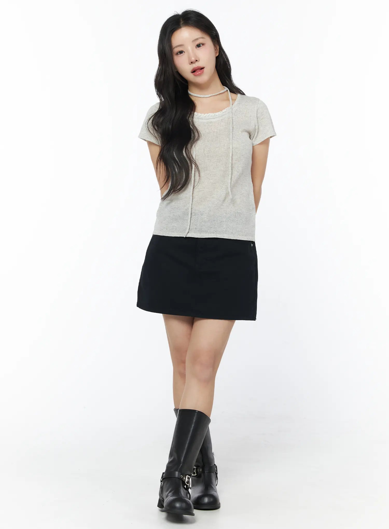 Basic Mini Skirt CY522