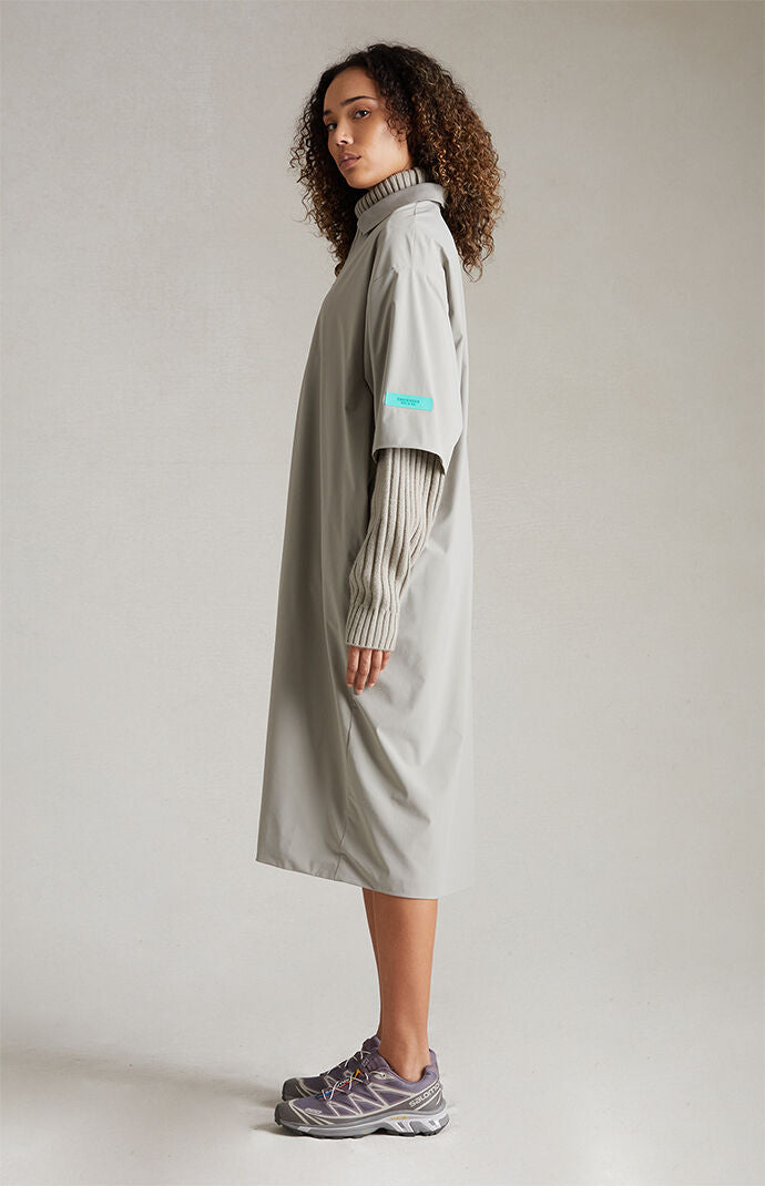 Fear of God ESSENTIALS Women's Seal Full Zip Polo Dress