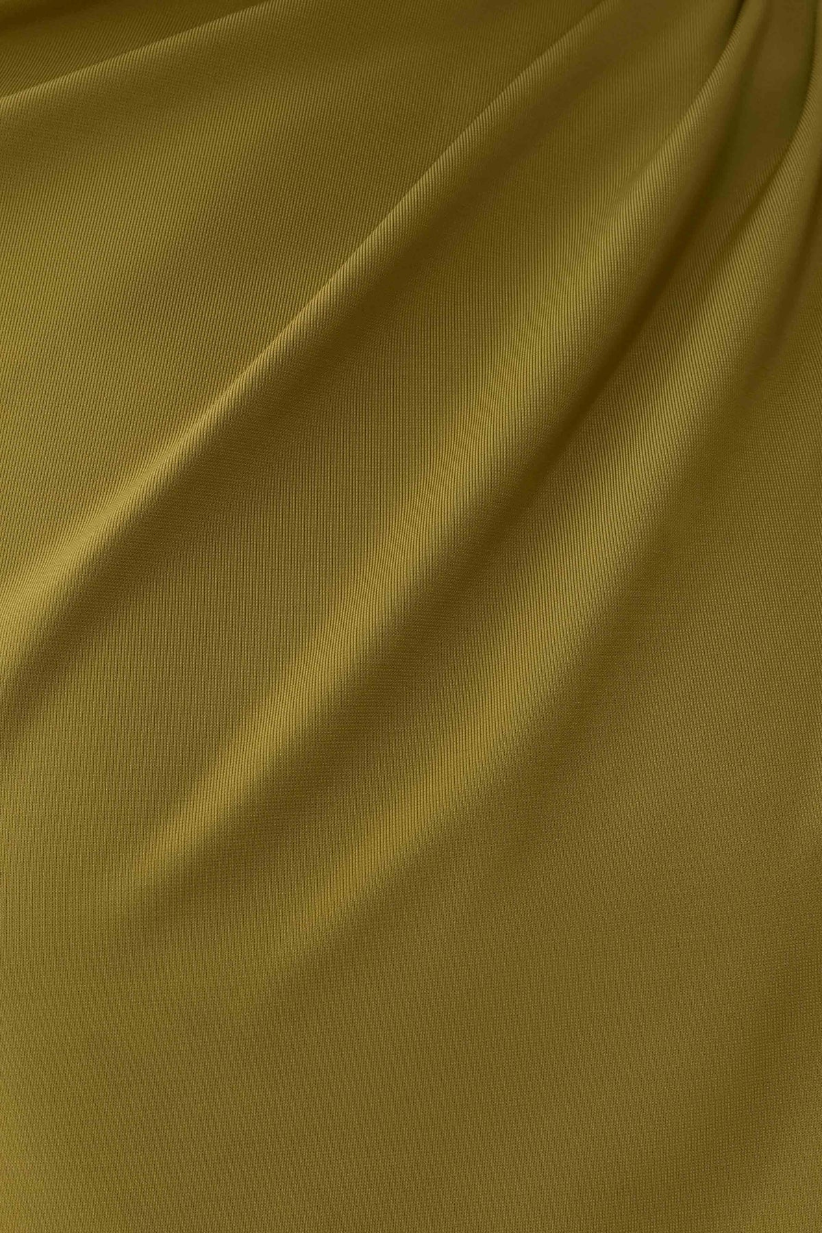 Yuri Gather Sleeve Maxi Dress - Martini Olive