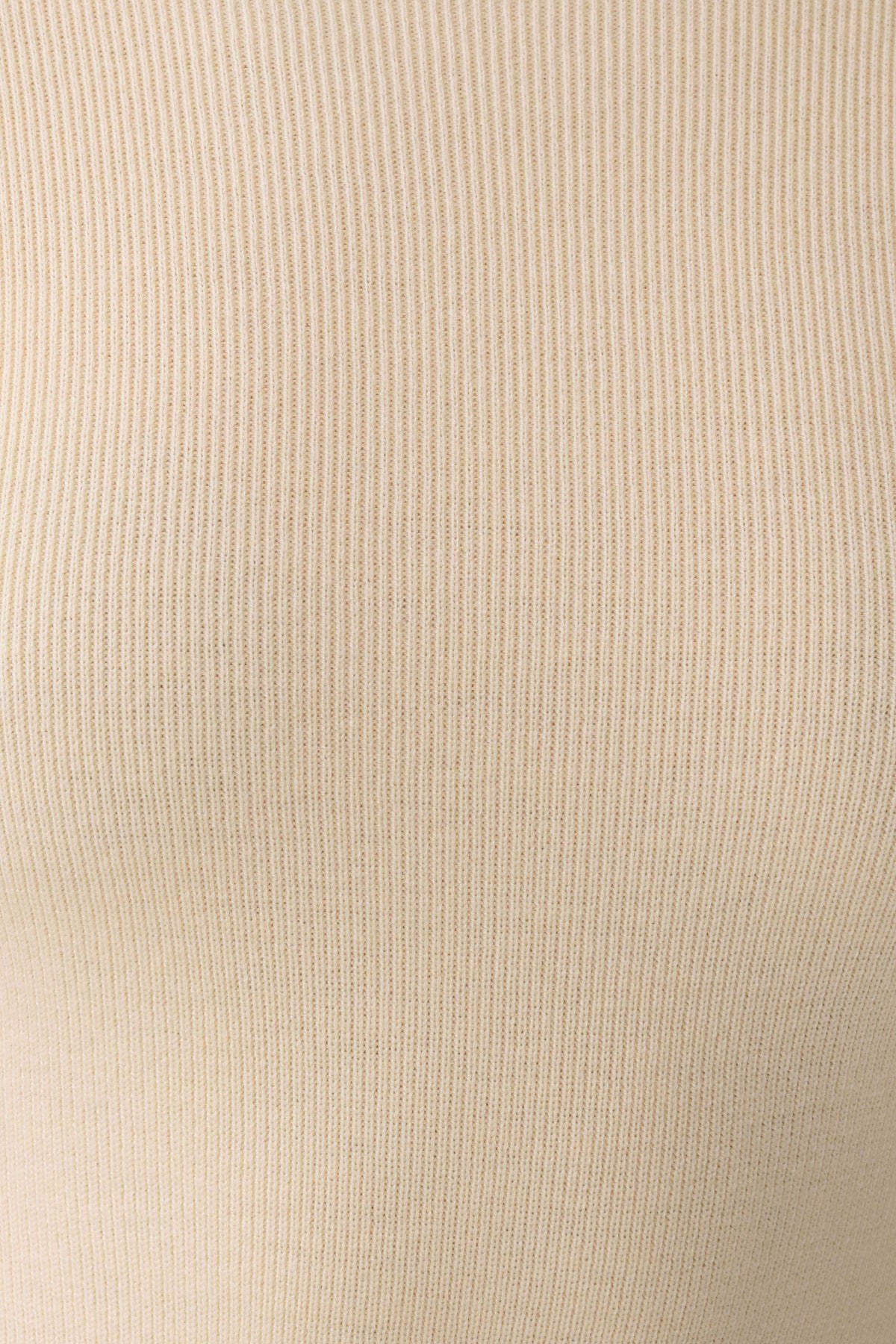 Rowan Long Sleeve Knit Maxi Dress - Cream