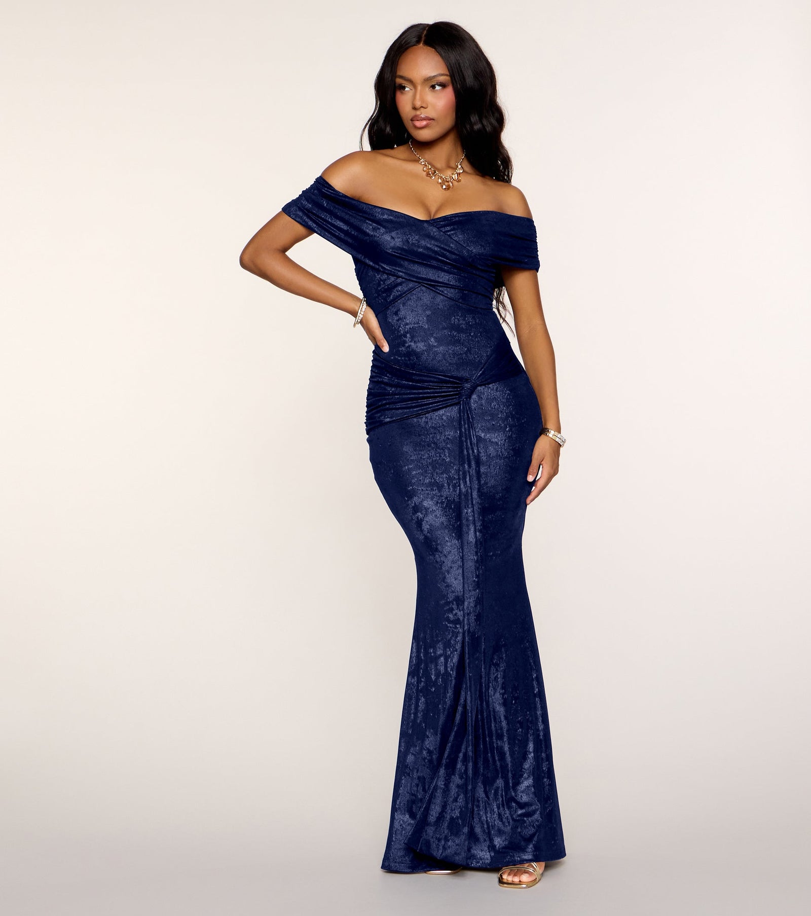 Keria Sash Mermaid Formal Dress