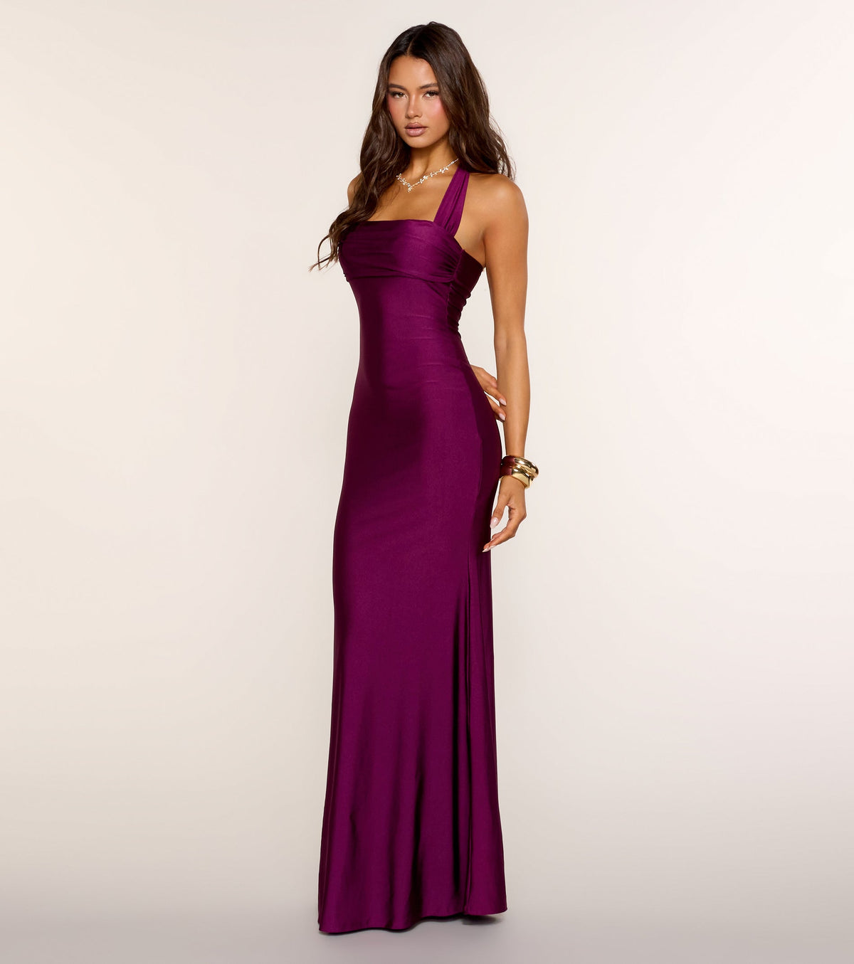 Winona Halter Mermaid Dress