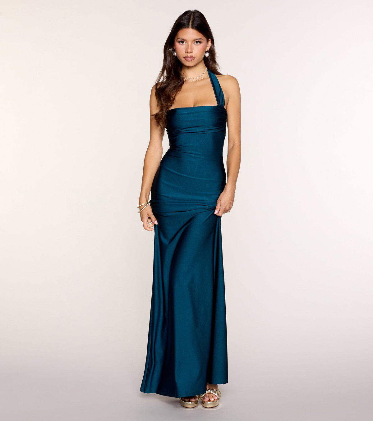 Winona Halter Mermaid Dress