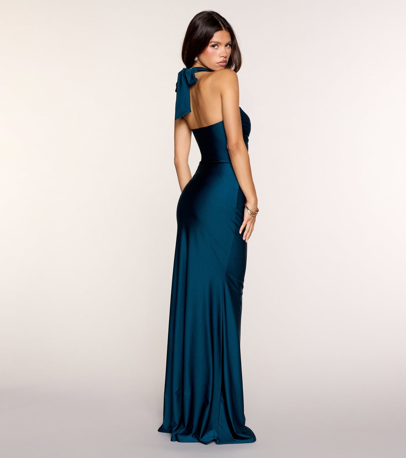 Winona Halter Mermaid Dress