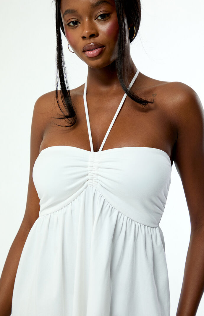 Your Favorite Sara Knit Strapless Babydoll Mini Dress