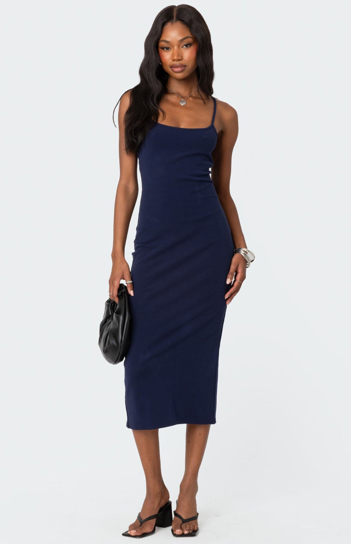 Edikted Melia Sheer Lace Mini Dress