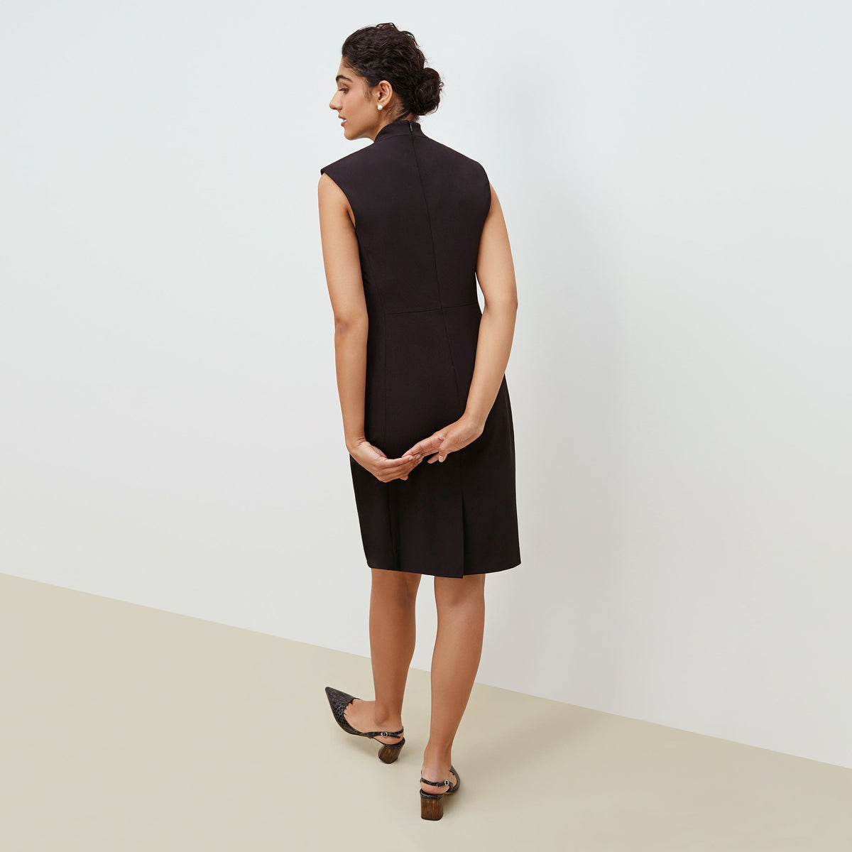 Aditi Dress - Recycled WonderTex :: Black