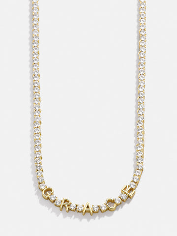 Bennett Custom Tennis Necklace - Standard