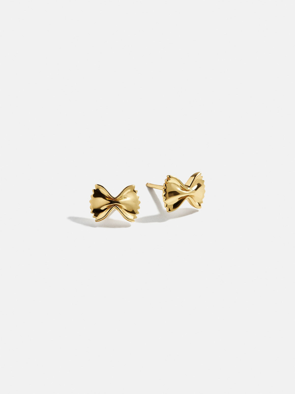 18K Gold Just For Fun Earrings - Pasta