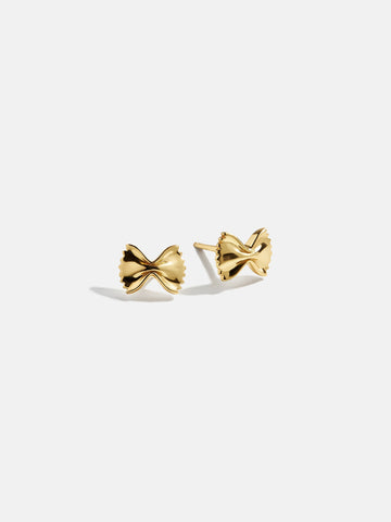 18K Gold Just For Fun Earrings - Pasta
