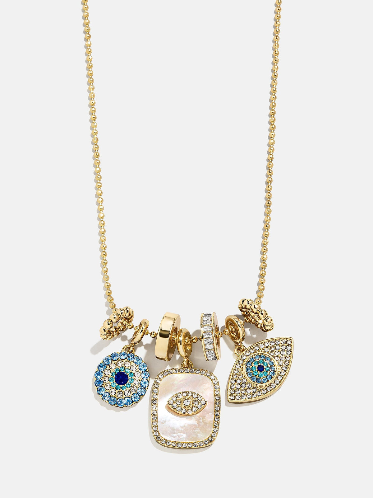 Evil Eye Charm Necklace - Turquoise Evil Eye