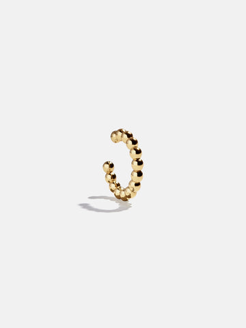 18K Gold Pisa Ear Cuff - Gold