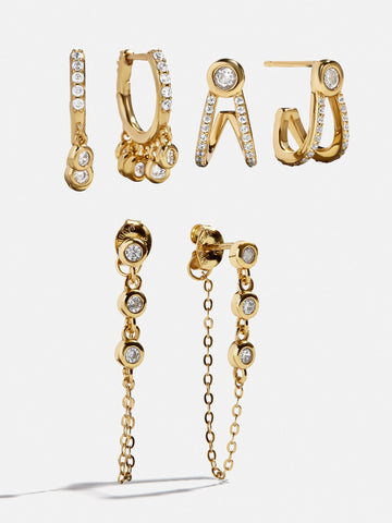 Heidi 18K Gold Earring Set - Heidi 18K Gold Earring Set