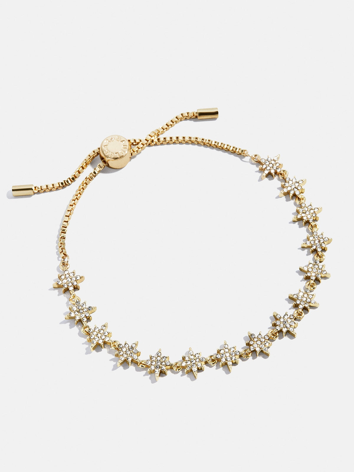 Venus Celestial Pull-Tie Bracelet - Gold/Pavé