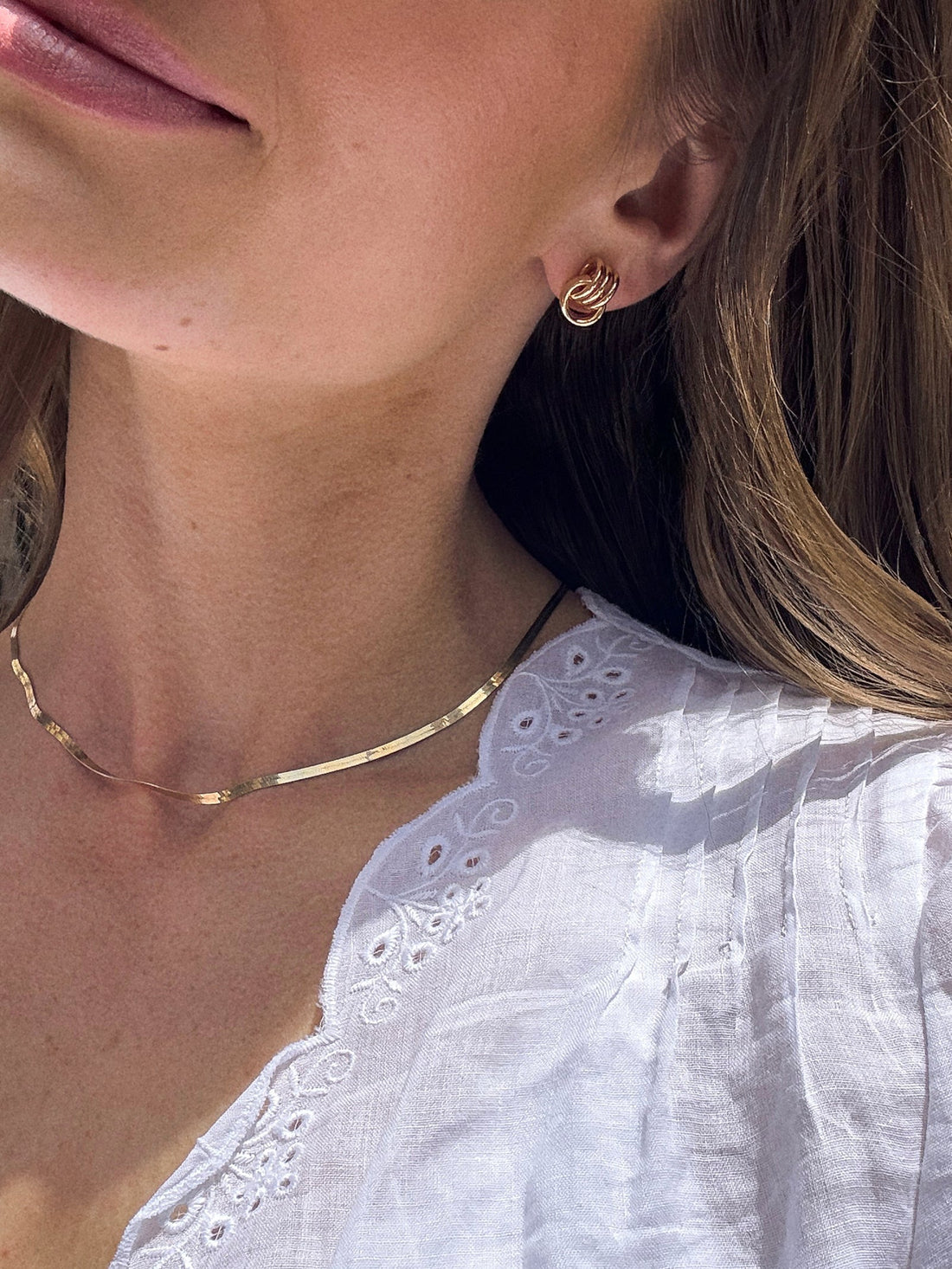 Shiloh Gold Earrings - Gold