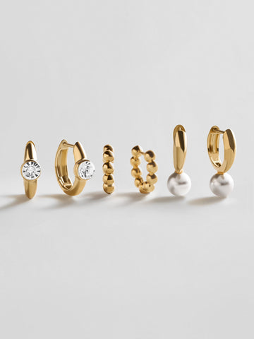 Tess Waterproof Earring Set - Tess Waterproof Earring Set