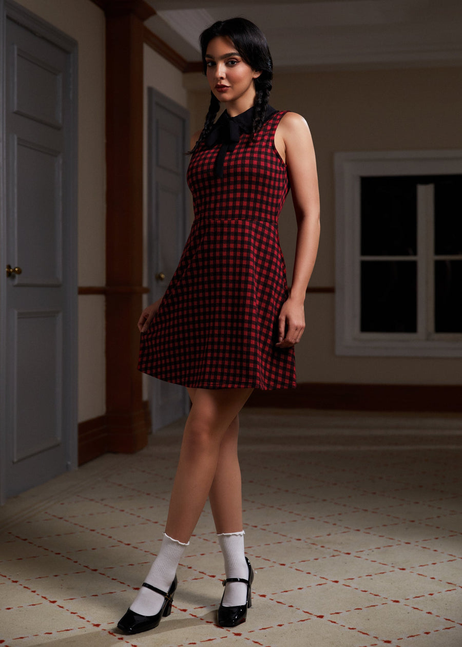 November Nostalgia Flare Dress