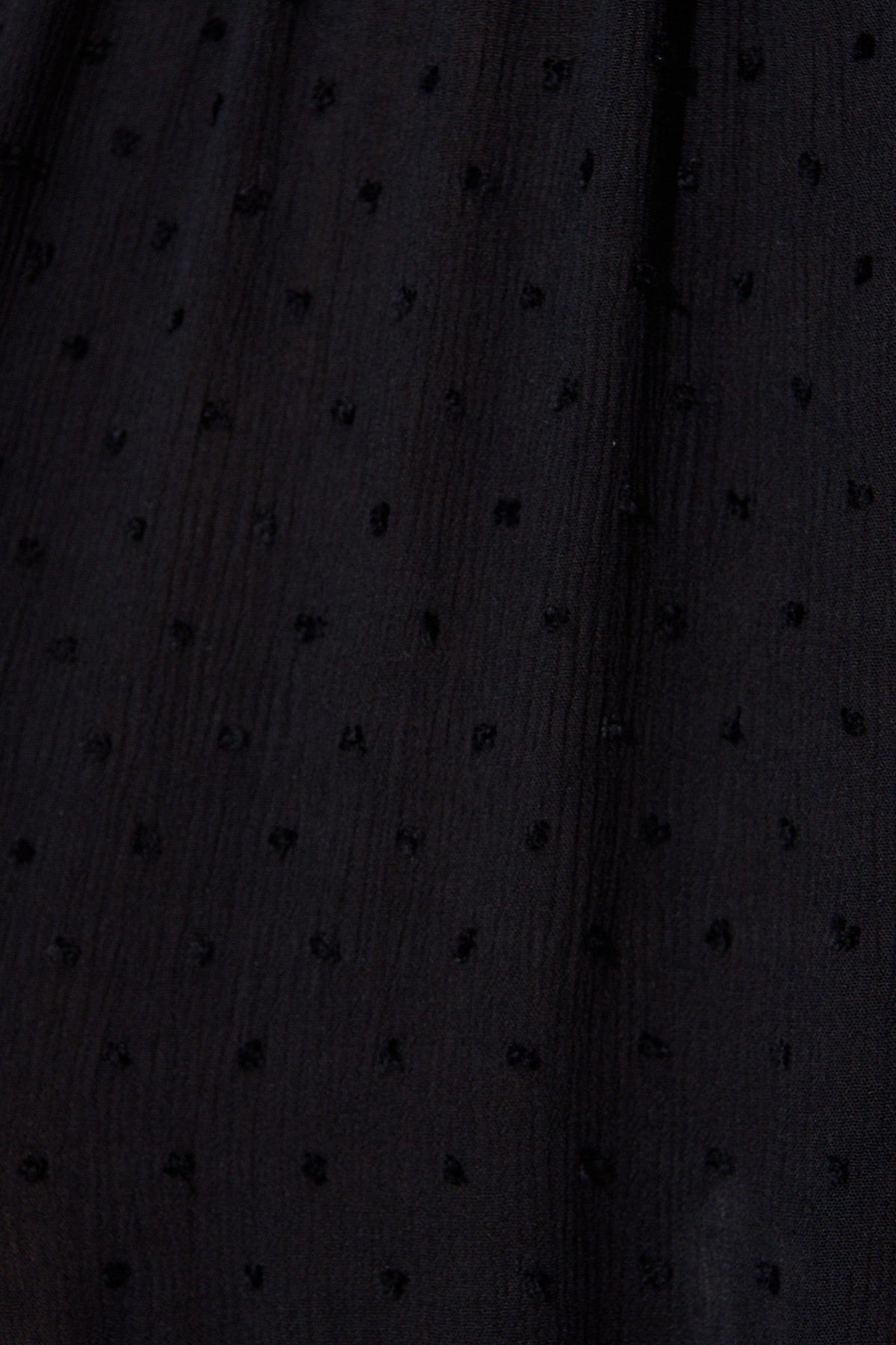 Boheme Dress in Black Swiss Dot
