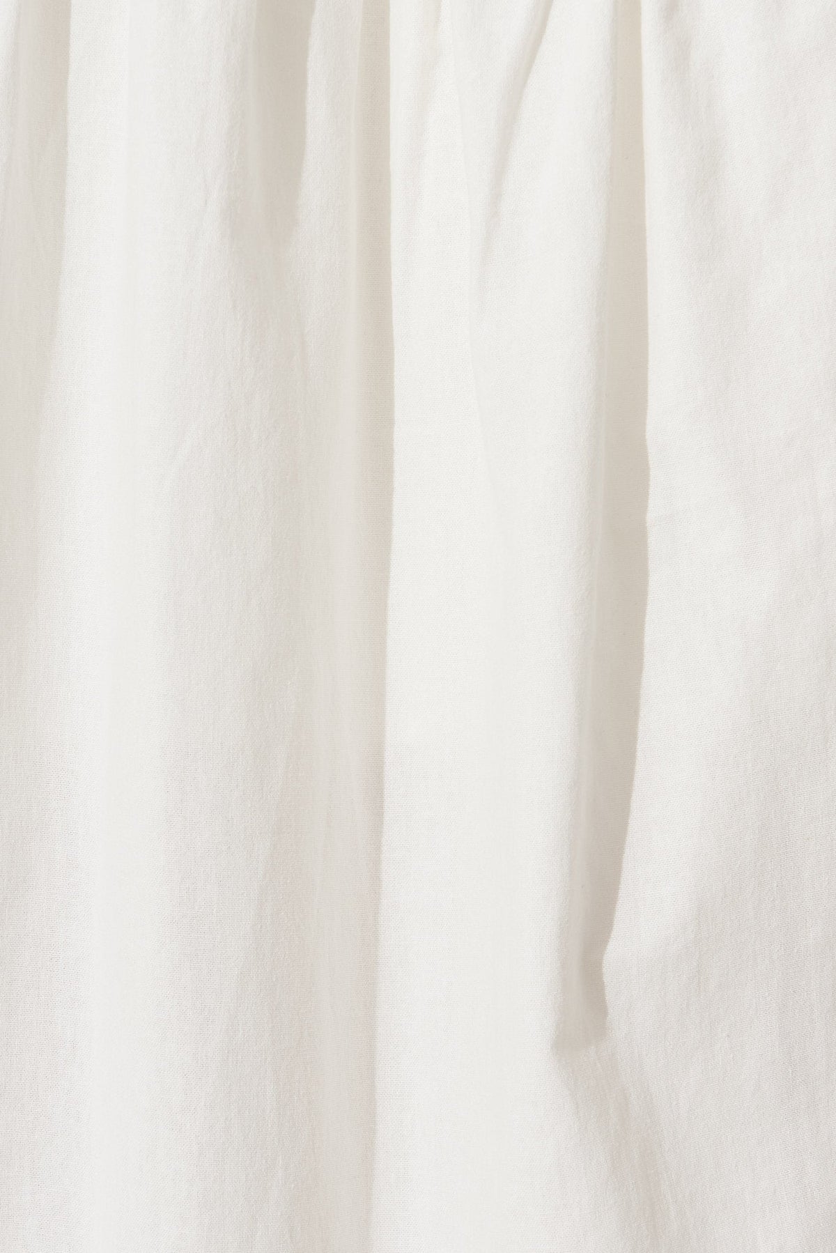 Amalie Midi Dress In White Cotton