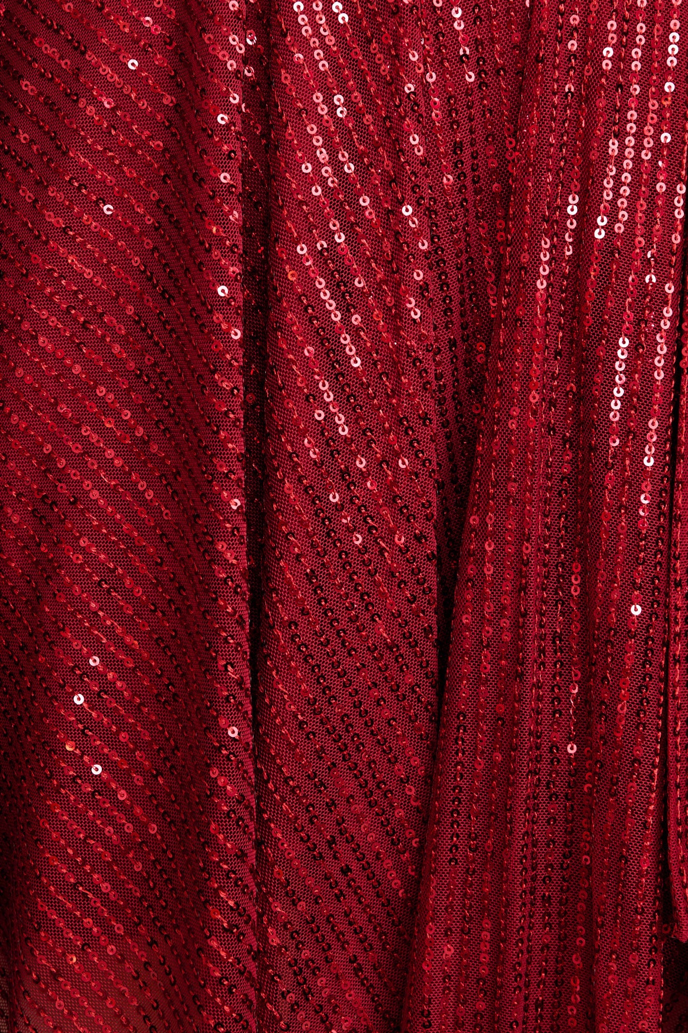 Amoretto Dress in Red Wine Sequin