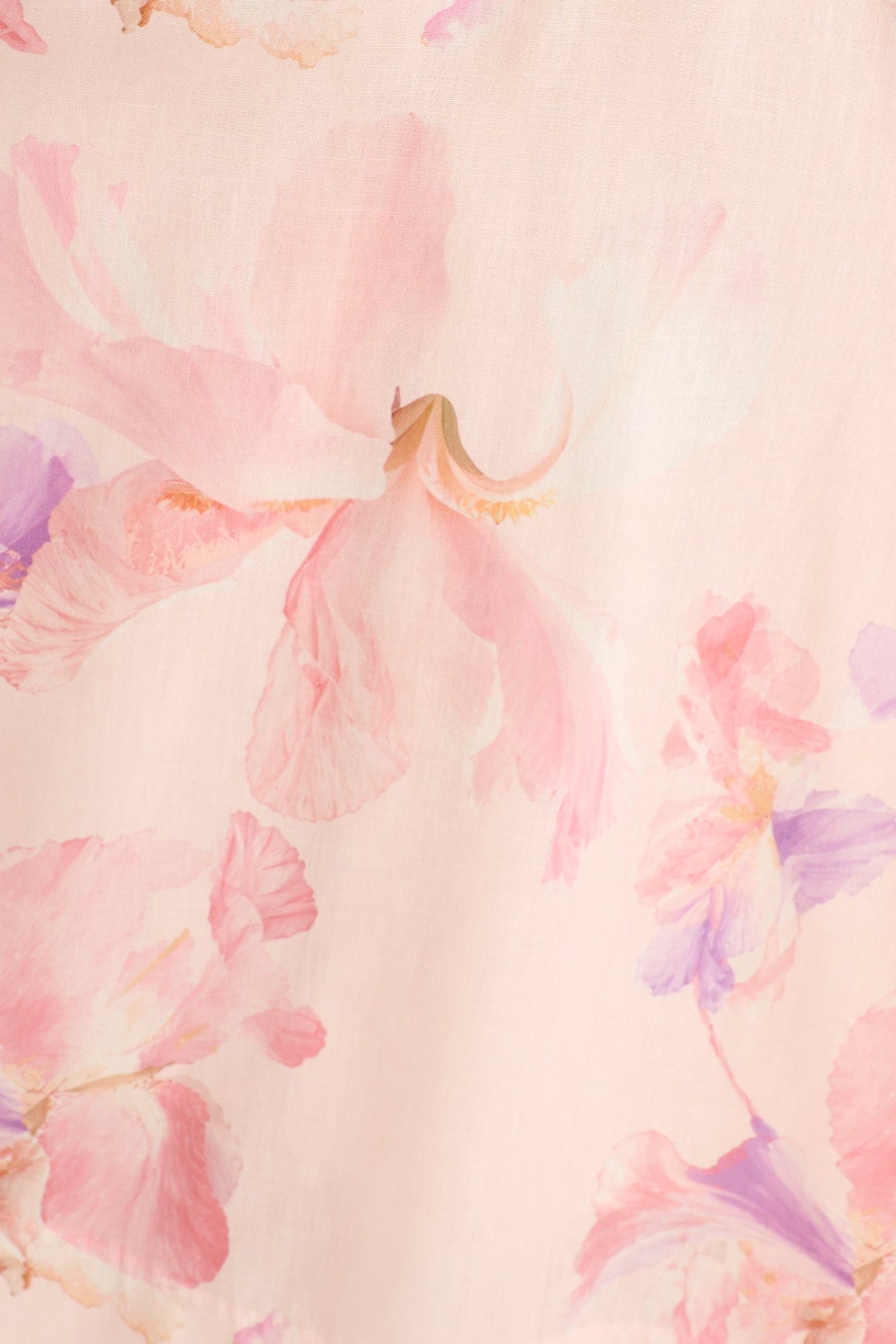Calina Maxi Dress in Blush Floral