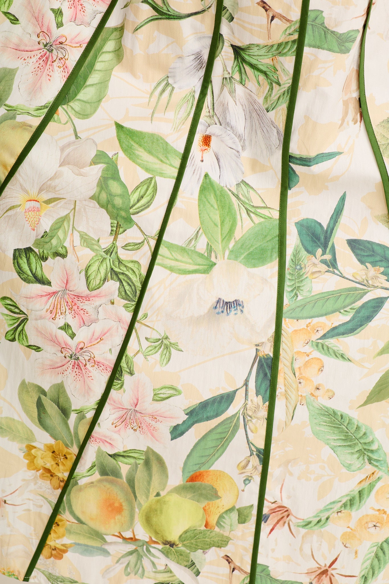 Botanica Midi Dress in Tropical Print Cotton