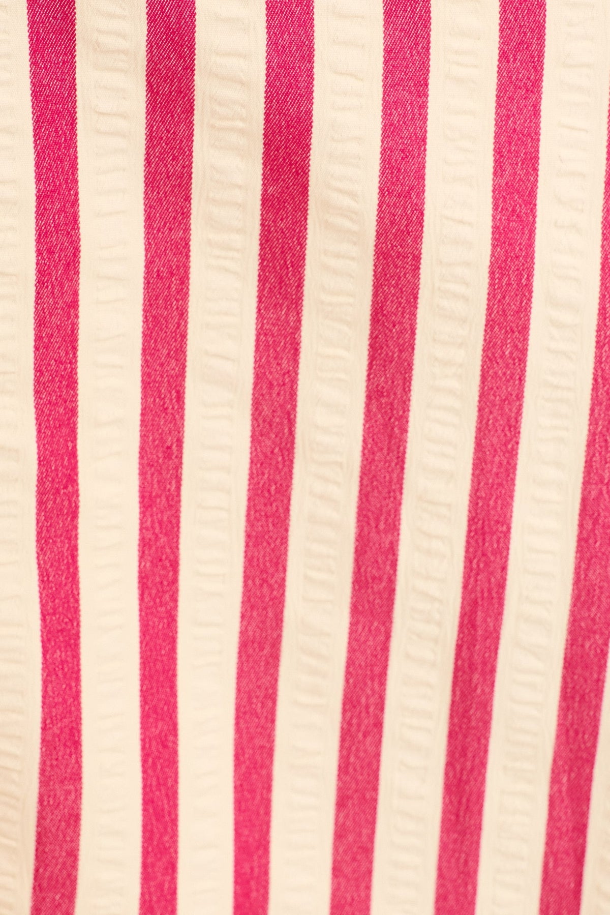 Arcadia Maxi Shirt Dress in Pink Stripe