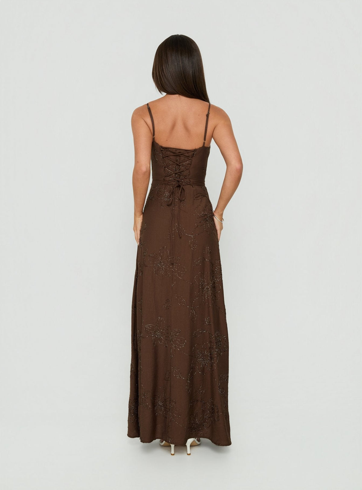 Members Only Maxi Dress Brown