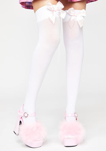 Baby I'm Over It Thigh Highs