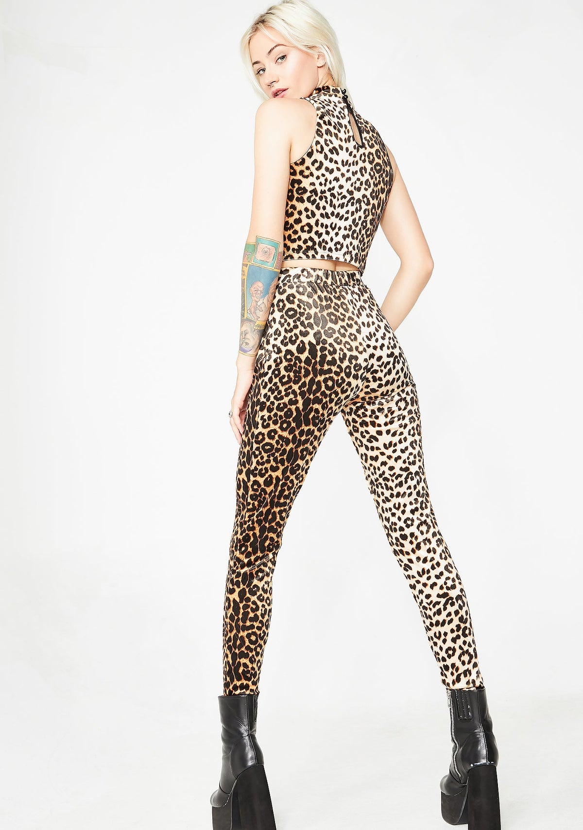 Top Cat Leopard Costume Set