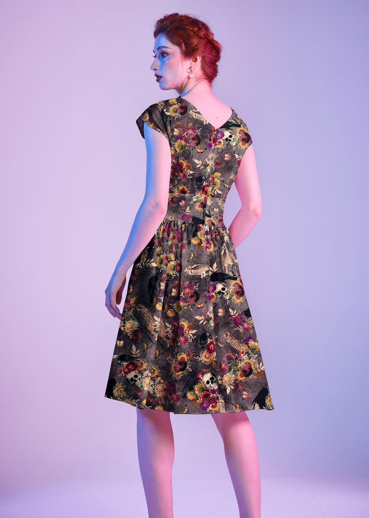 Web of Darkness Greta Dress