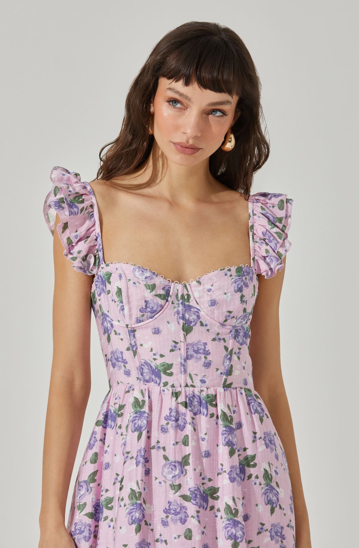 Wedelia Print Midi Dress