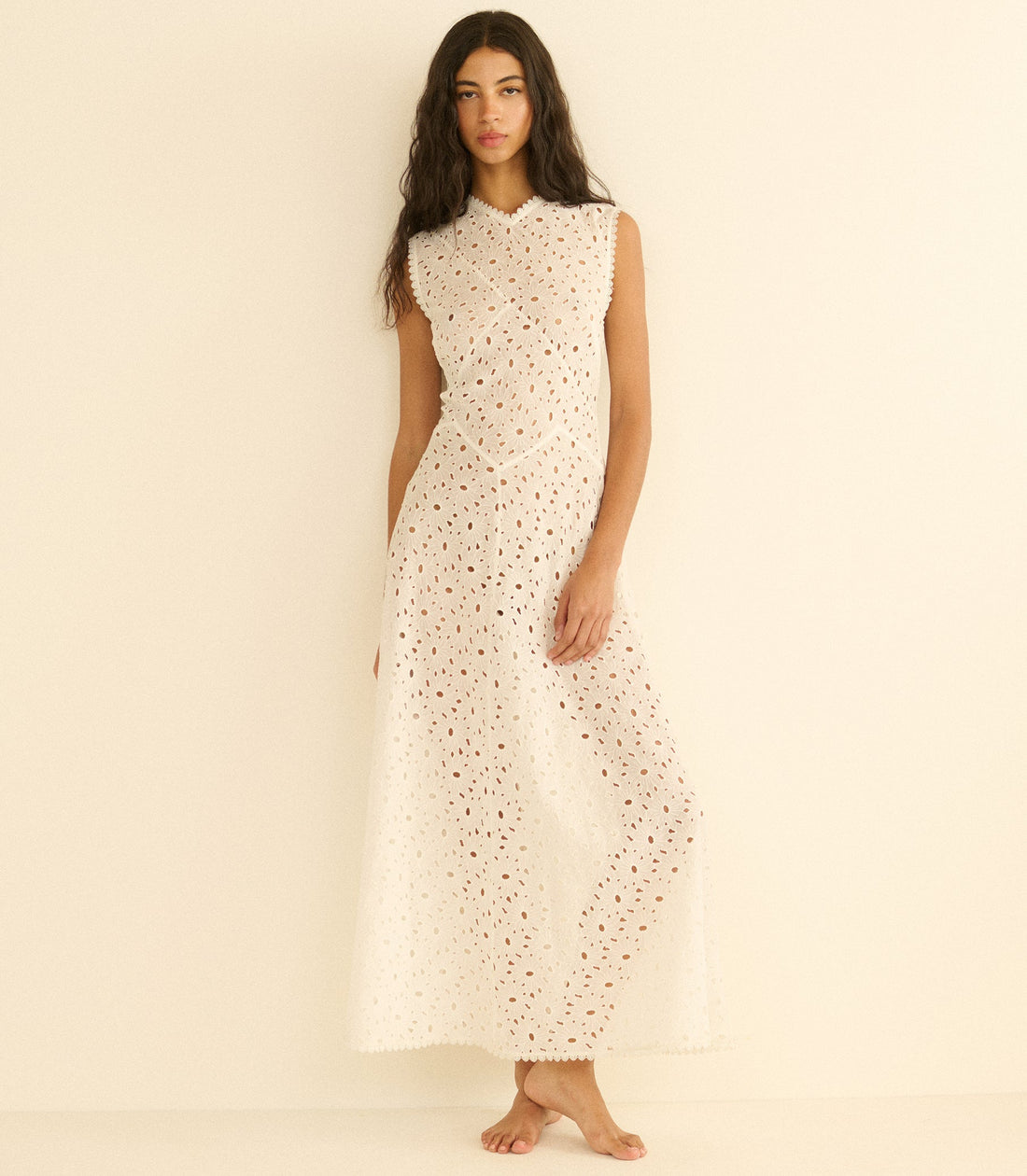 Adelana Dress -- Salt