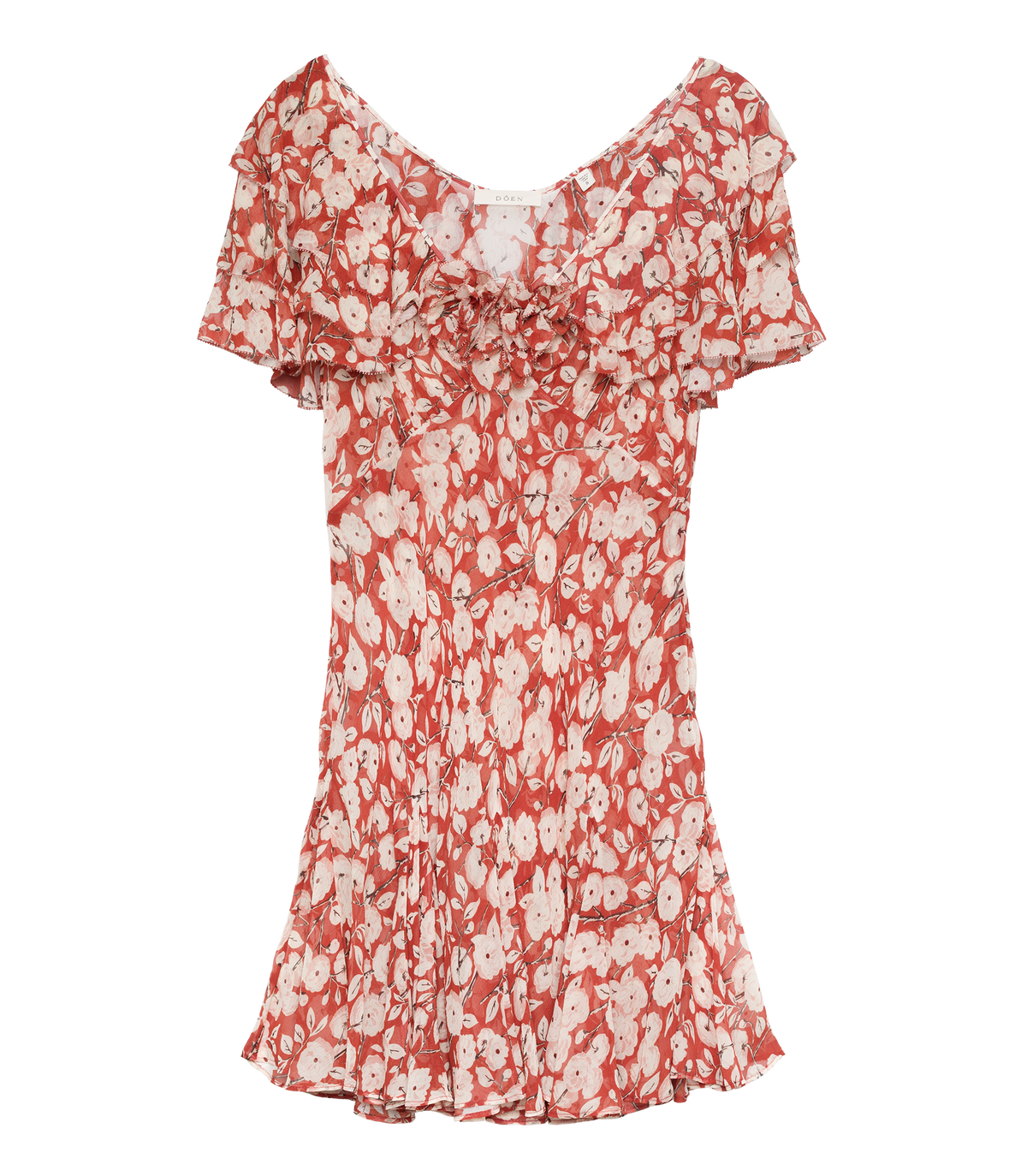 Alcida Dress -- Rouge Ambridge Rose