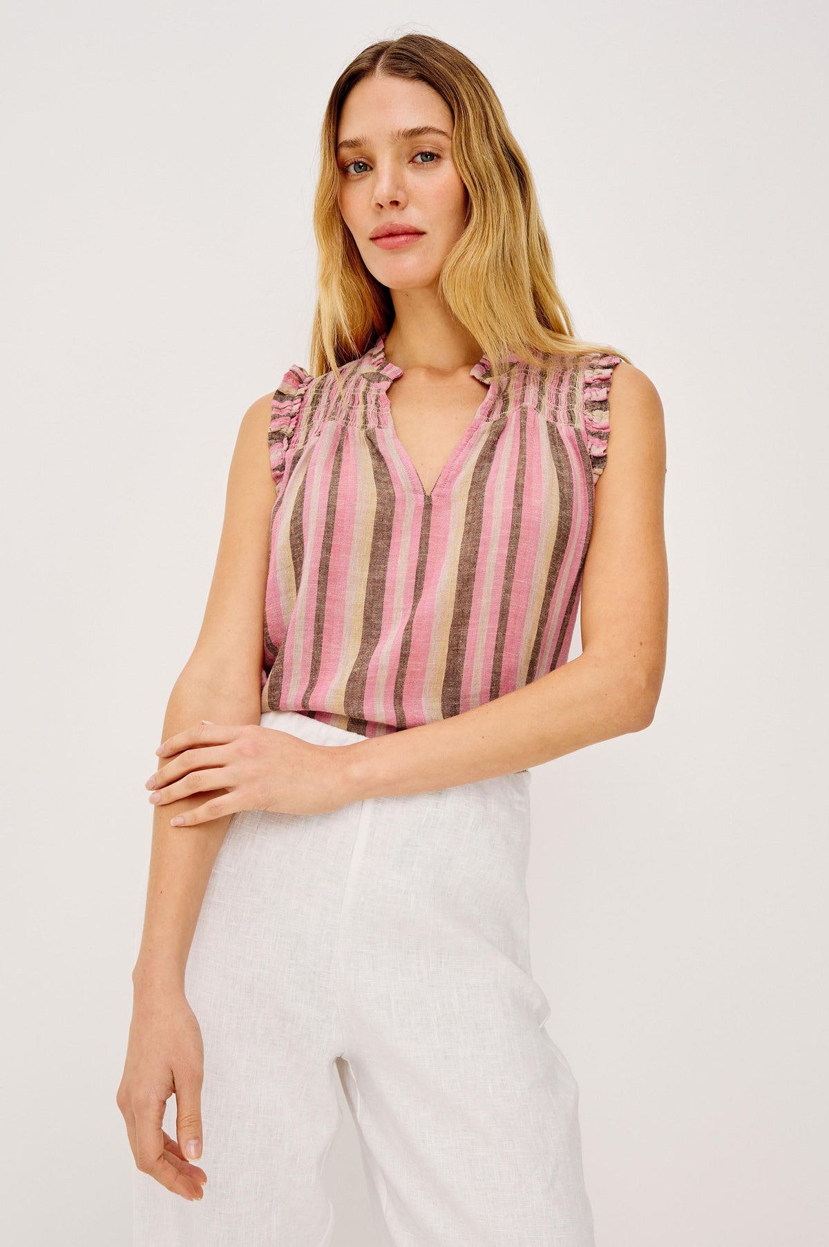 Arlene Top - Cordoba Stripe