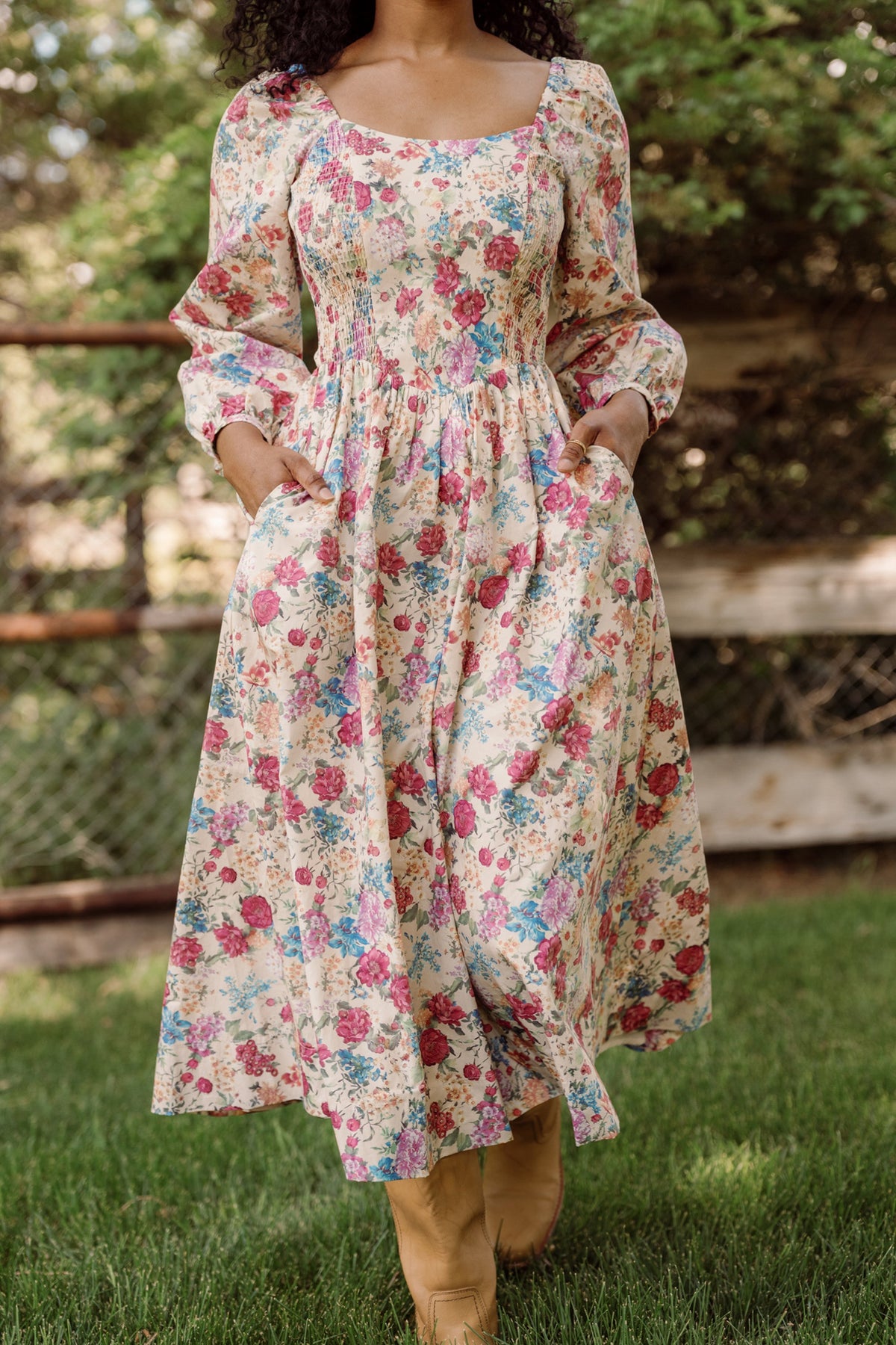Adelpha Dress in Autumn Amity Floral