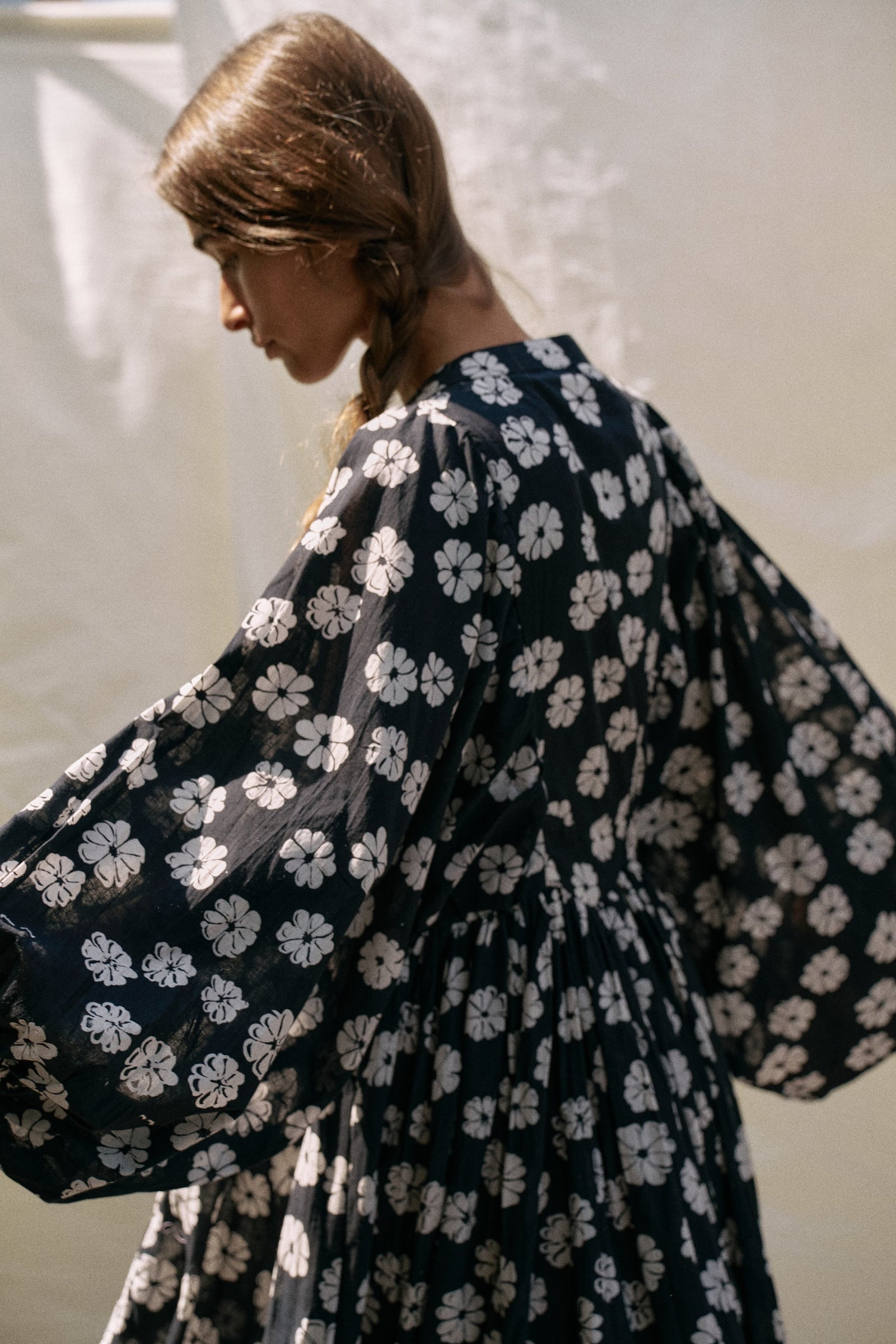 Anika Maxi Dress ~ White Cosmos
