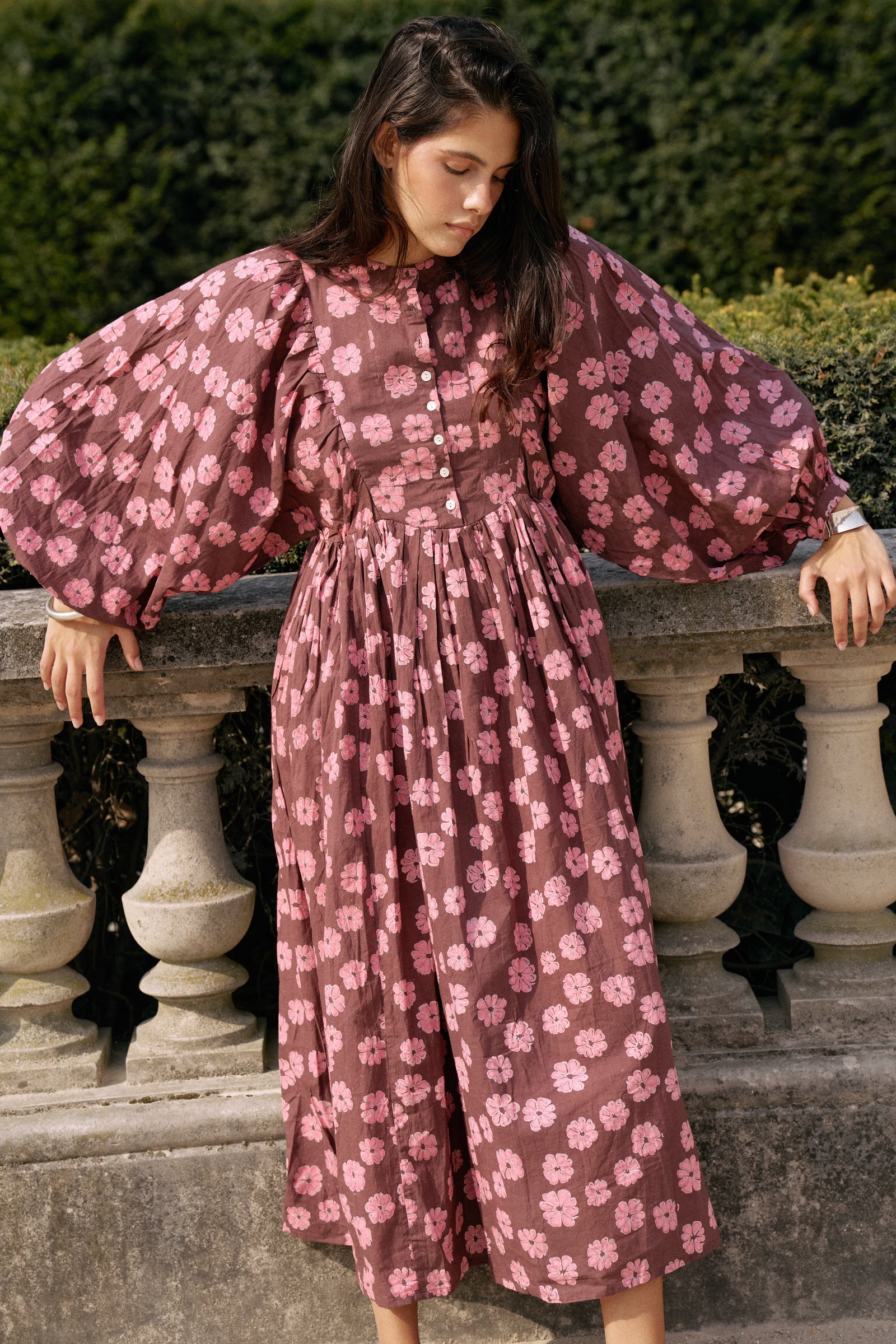 Anika Maxi Dress ~ Pink Cosmos