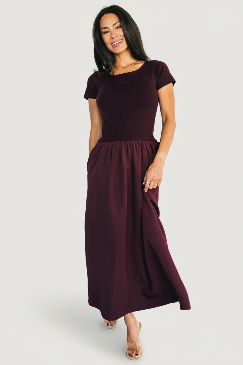 Angelique Midi Dress | Mulberry