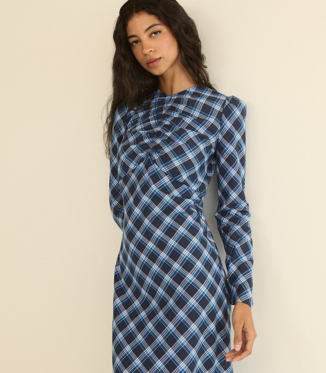 Begonia Dress -- Valmont Plaid
