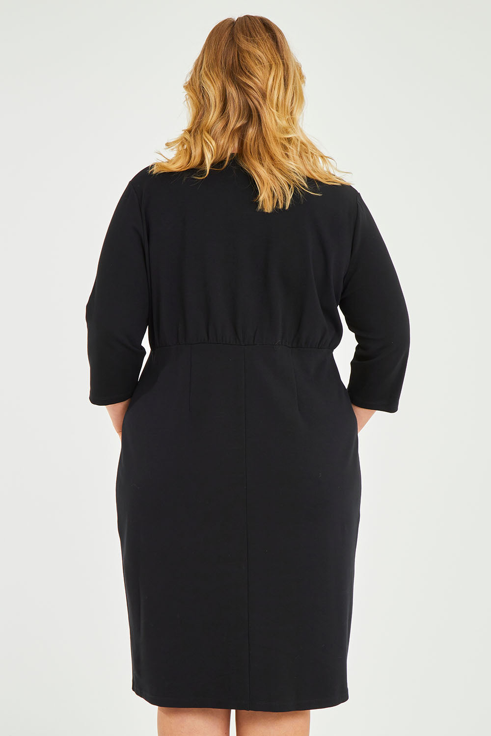 Belle Ponte Everywear Dress - Black