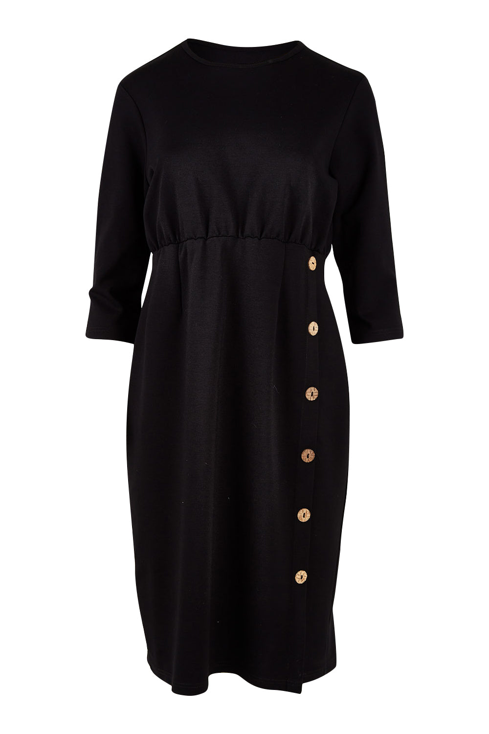 Belle Ponte Everywear Dress - Black