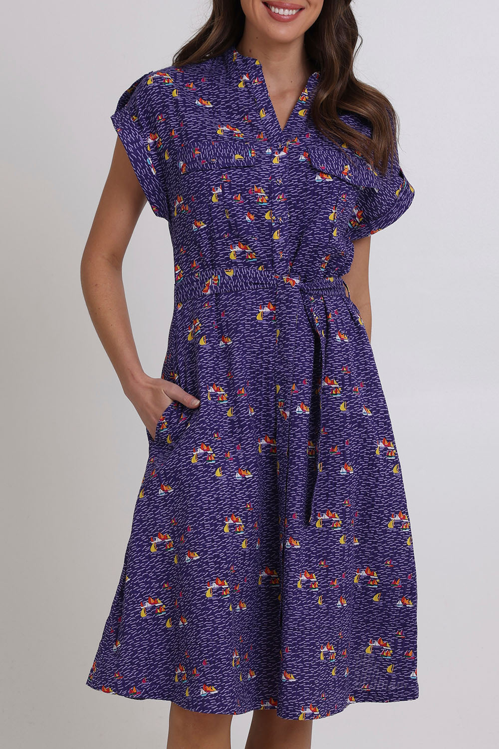 Amalfi Cotton Dress - Amalfi
