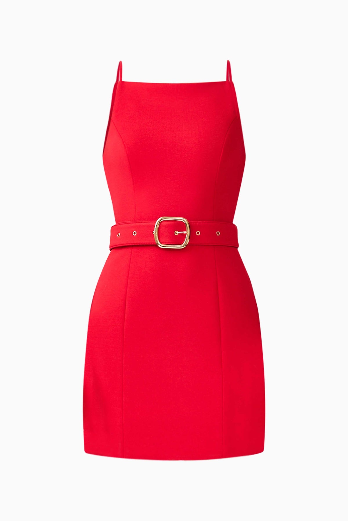 CURAAE Aris Mini Dress in Red