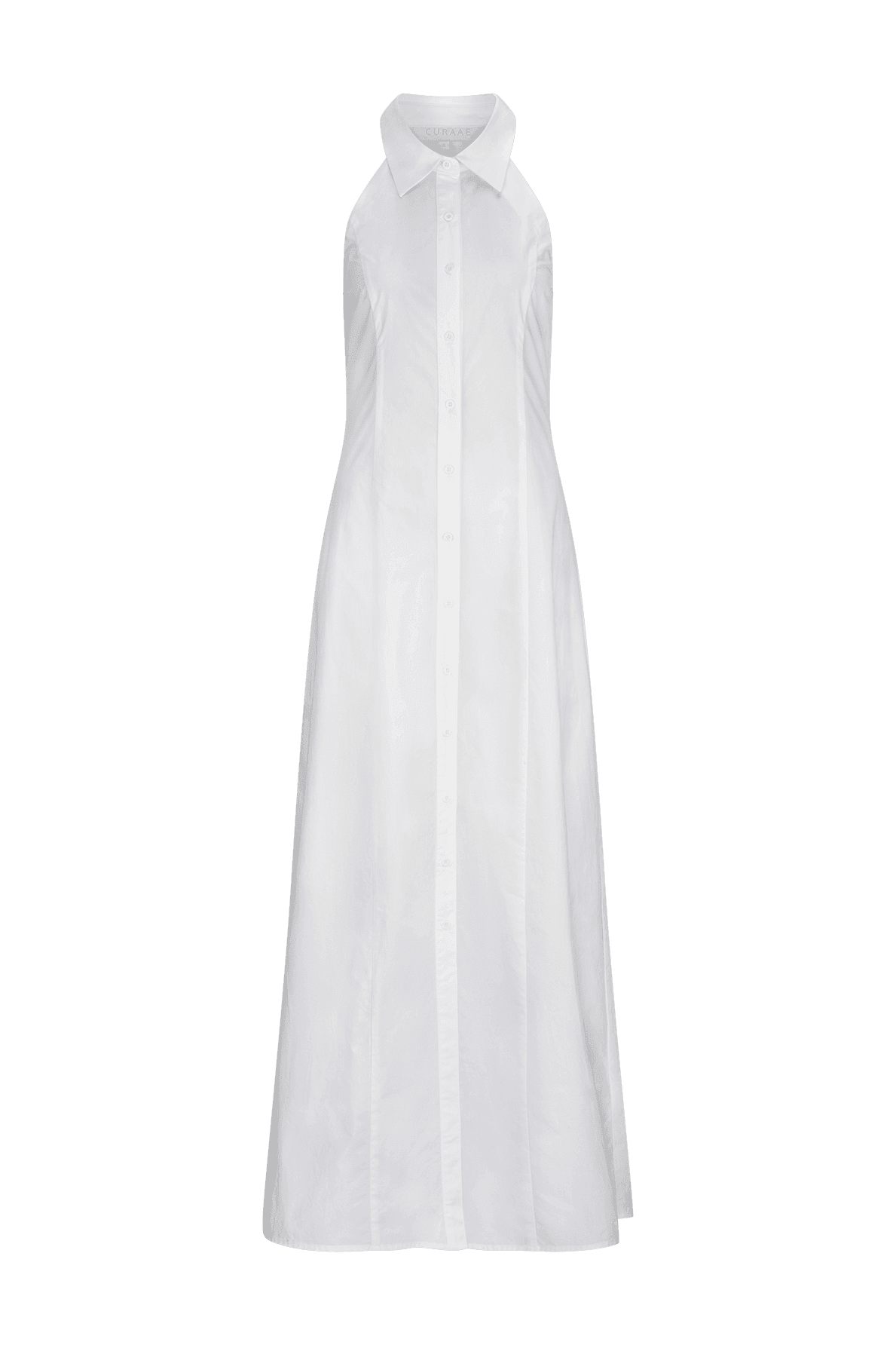 CURAAE Chelsea Sleeveless Maxi Dress in White