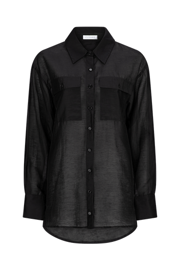 CURAAE Vincent Long Sleeve Shirt in Black