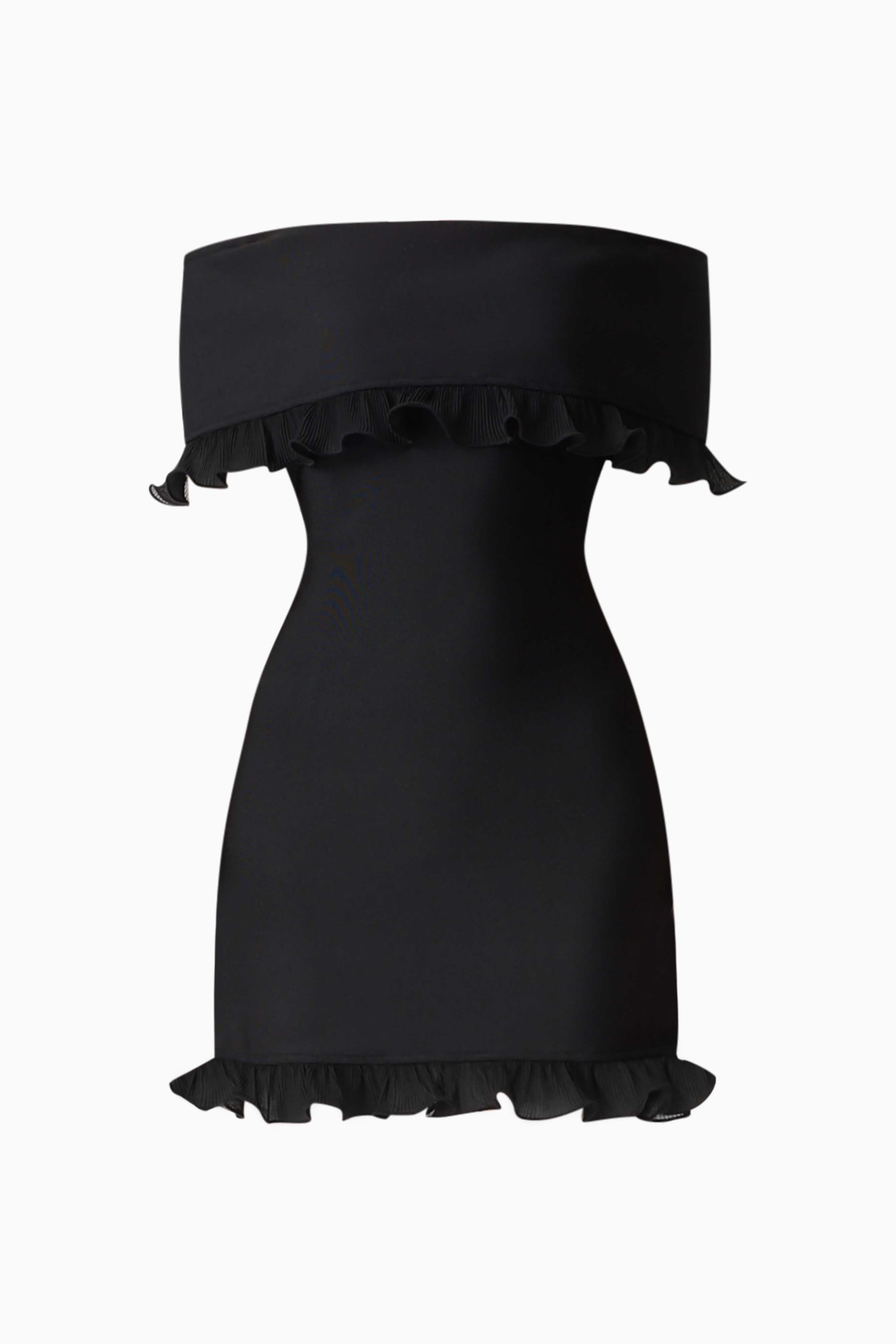 CURAAE Catiana Mini Dress in Black