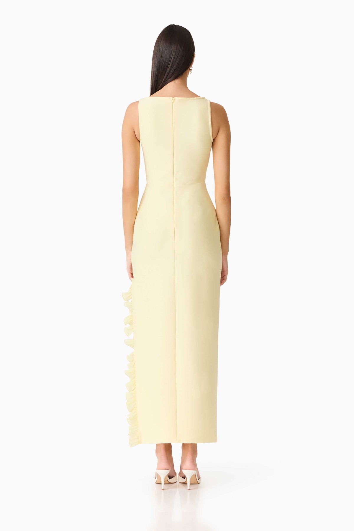 CURAAE Catiana Maxi Dress in Yellow