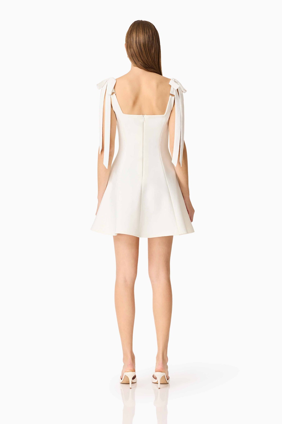 CURAAE Chantel Mini Dress in White