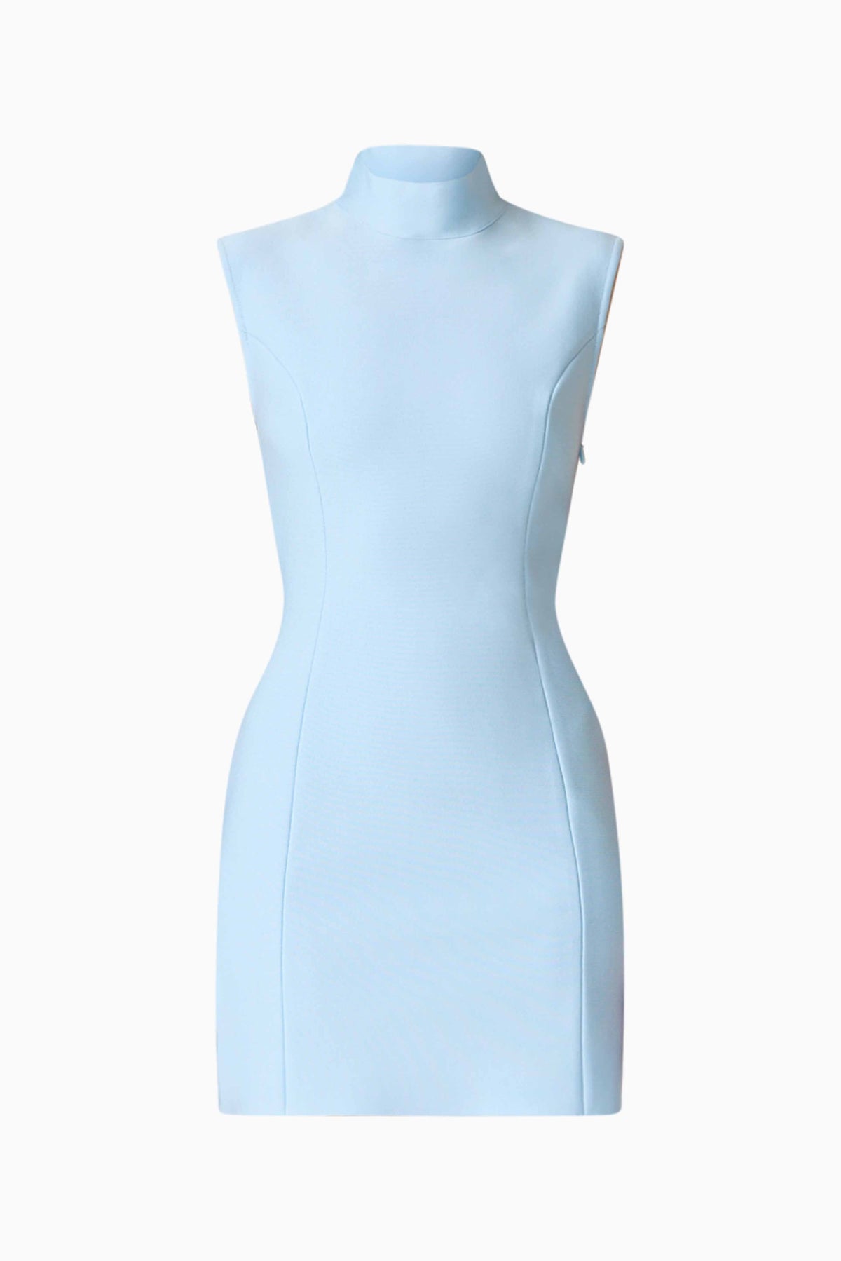 CURAAE Sacha Mini Dress in Baby Blue